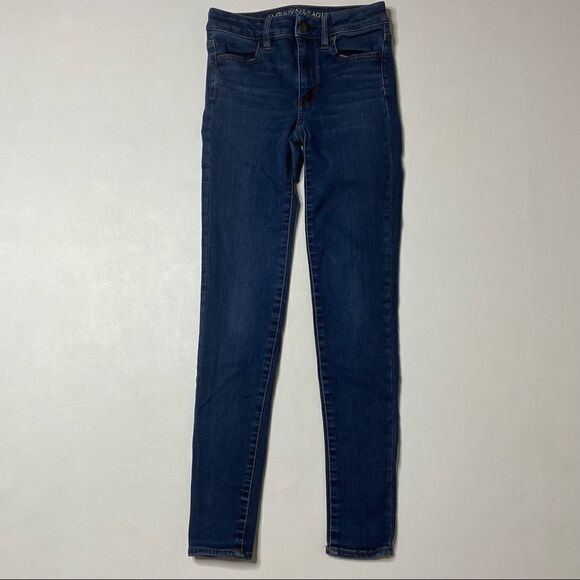 American Eagle Outfitters | Super Super Stretch Hi-Rise Jegging - Picture 1 of 7